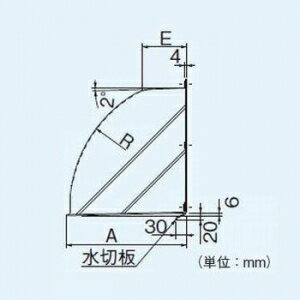 panasonic パナソニック 一般換気扇用部材 屋外フード 樹脂製  用 fy-20hdp2
