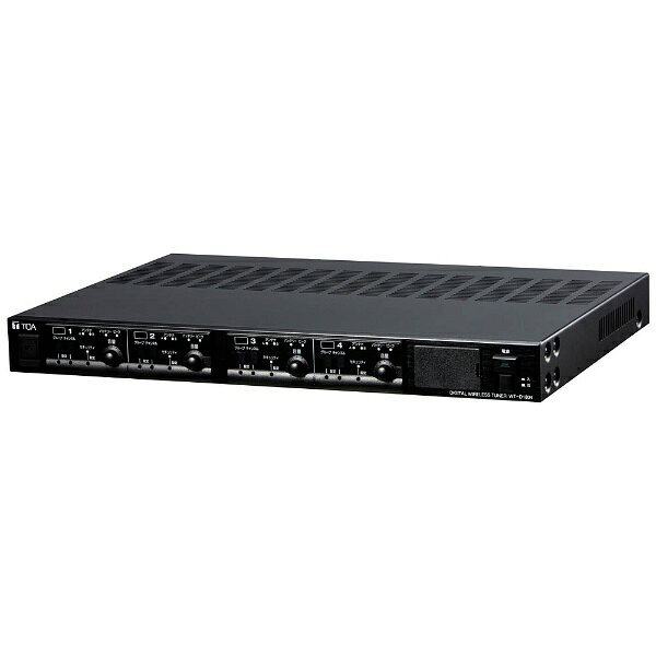 TOA WT-D1804 デジタルワイヤレスチューナー 4波 美品 TOA WT-1804 デジタルワイヤレスチューナー 音響機器 トーア TOA