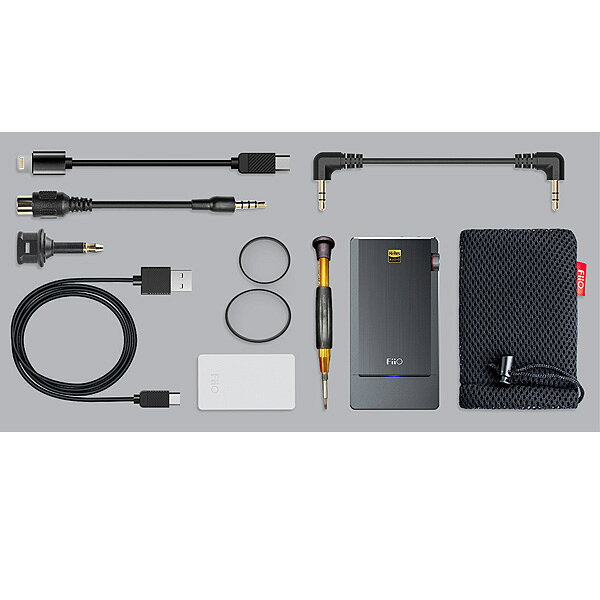 楽天市場】エミライ FIIO USB DAC内蔵ポータブルヘッドホンアンプ Q5