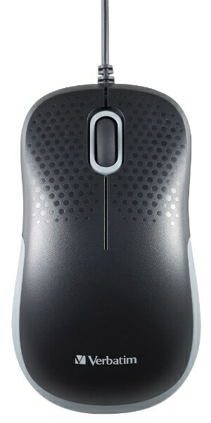 VERBATIMJAPAN MUSYSZV3 ブラック 有線光学式マウス 静音モデル USB 1.5m・Mac Win・3ボタン