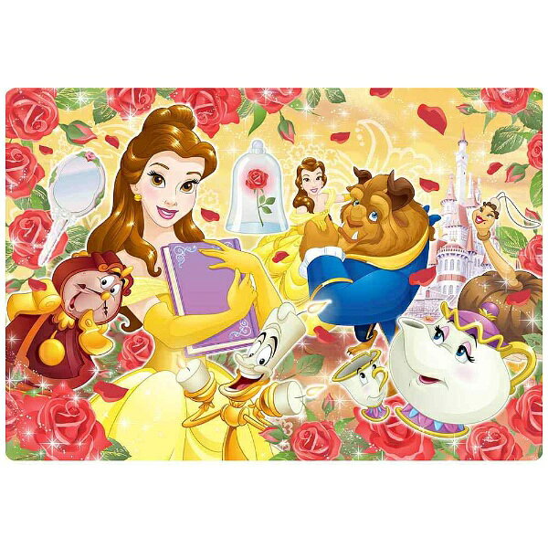 楽天市場】テンヨー 80P ディズニー 子供向けパズル 美女と野獣