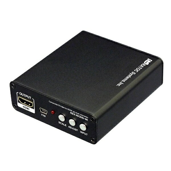 【未使用品】ラトックシステム アップコンバーター RS-HD2UP-4K Amazon.co.jp: ラトックシステム 4K60Hz対応 HDMIパソコン切替器