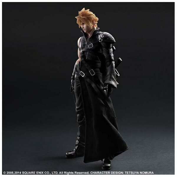 SQUARE ENIX - ＦＦ７ＡＣ　プレイアーツ改　クラウド・ストライフ＆フェンリル FINAL FANTASY VII ADVENT CHILDREN PLAY ARTS改 クラウド・スト