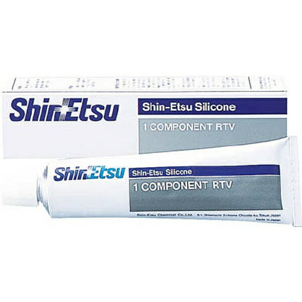信越化学工業｜Shin-Etsu Chemical 一般電気用RTVゴム 中粘度 100g ブラック KE347B100