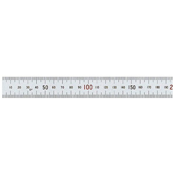 シンワ測定 直尺シルバー150mm上下1mmピッチ 13404