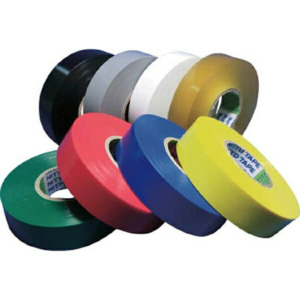 日東電工cs ビニールテープno.21   白  り 2110w