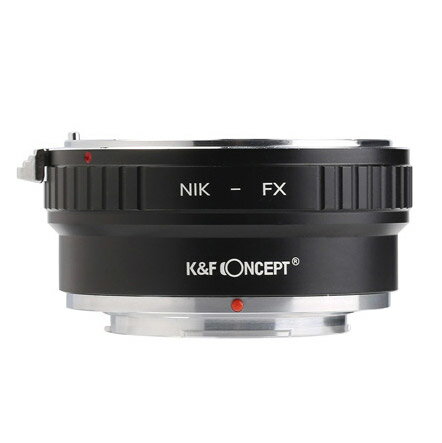 K&F Concept KF-NFX2 マウントアダプター レンズ側：ニコンF ボディ側：フジフイルムX