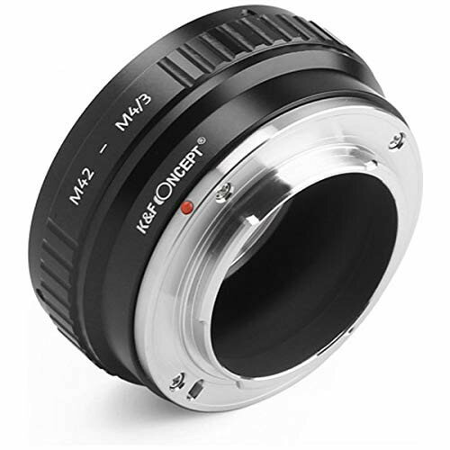 K&F Concept｜ケーアンドエフコンセプト マウントアダプター M42マウントレンズ → マイクロフォーサーズマウント変換 KF-42M43-2
