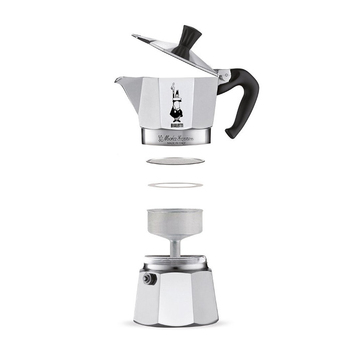 ビアレッティ エスプレッソメーカー 直火式 モカエキスプレス 3カップ用 マキネッタ(1個)