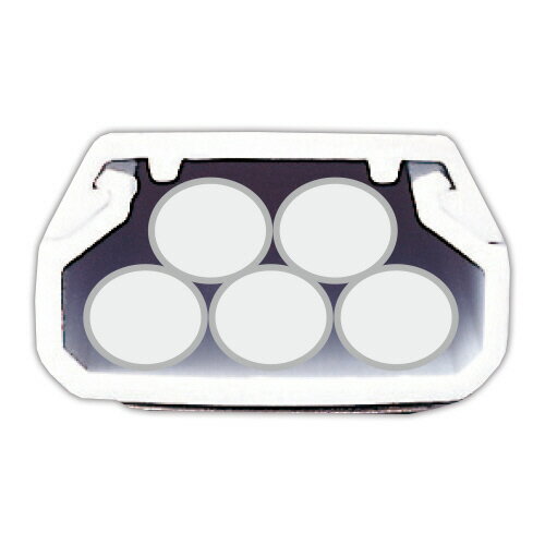 ELECOM フラットモール(ホワイト)