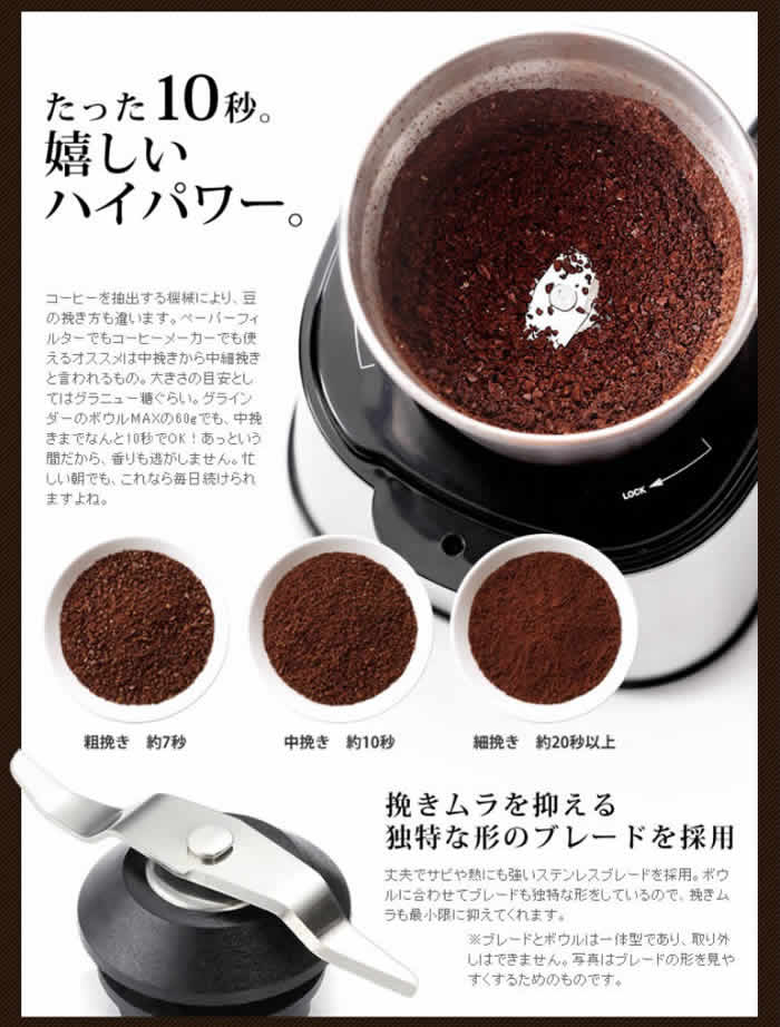 Russell Hobbs コーヒーグラインダー 7660JP