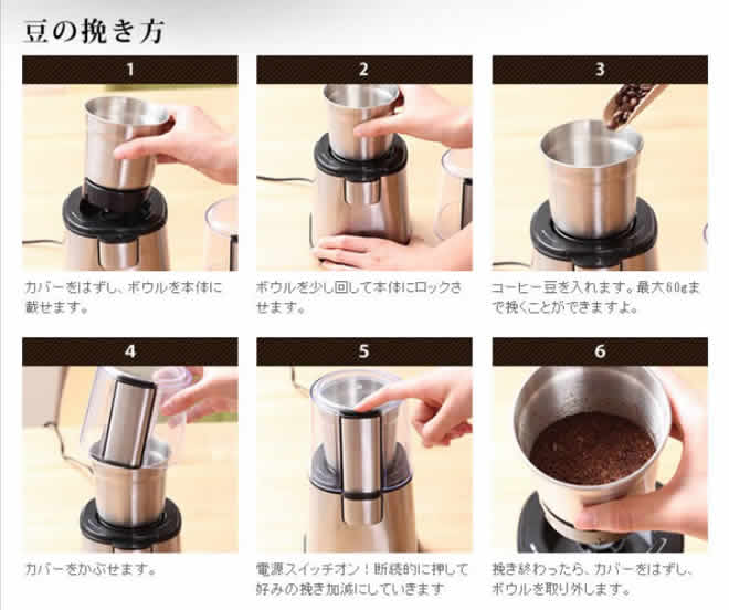 Russell Hobbs コーヒーグラインダー 7660JP