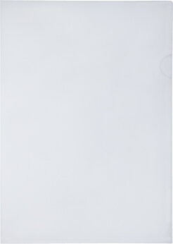 シンプリーズ クリアーホルダー A4タテ型 乳白 737SP-100ニユ(100枚入)