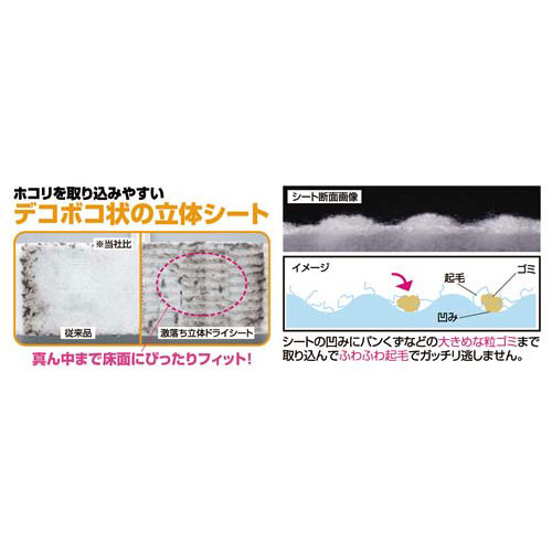 激落ち 立体ドライシート 20枚