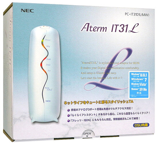 楽天市場】日本電気 NEC ターミナルアダプター PC-IT31D1L(MW) | 価格