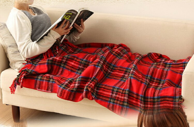 電気ひざ掛け毛布 レッド NA-055H-RT