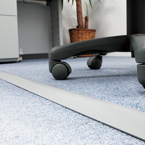 ELECOM フラットモールテープ付(ホワイト)