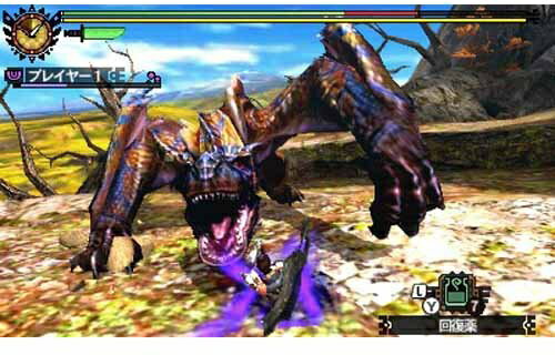 ３ＤＳ モンスターハンター４　【３ＤＳ】