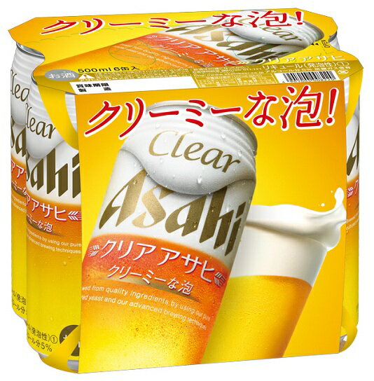 Clear Asahi 350ml 6缶パック×4　３箱 楽天市場】アサヒビール クリア アサヒ 缶350ml 6缶パック×4