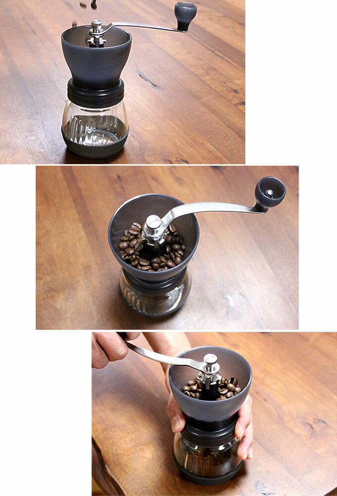 ハリオ セラミックコーヒーミル スケルトン MSCS-2TB(1コ入)