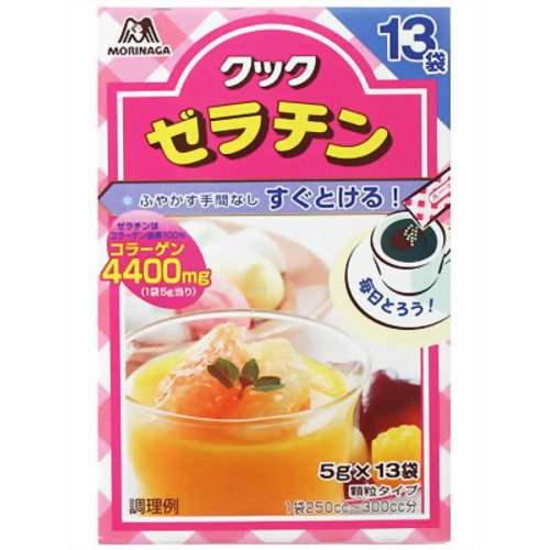 楽天市場】森永製菓 森永 クックゼラチン(5g*13袋入) | 価格比較