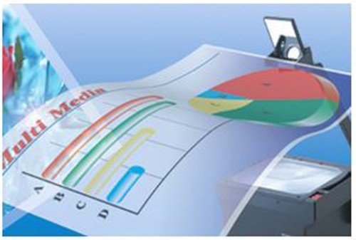 OHPフィルム インクジェットプリンタ用A4判 ノーカット 10枚