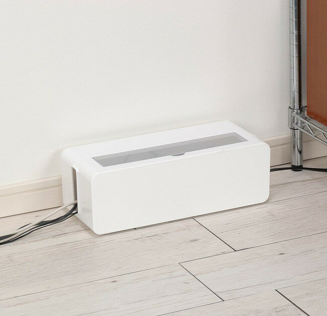 テーブルタップボックス L ホワイト(1コ入)