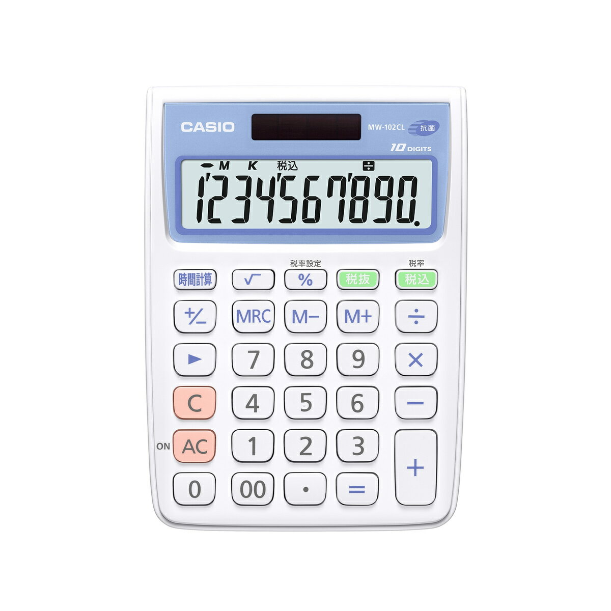 カシオ 電卓MW-102CL(1台)