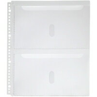 取扱説明書F用ポケット 30穴 2段 2630PA(4枚入)