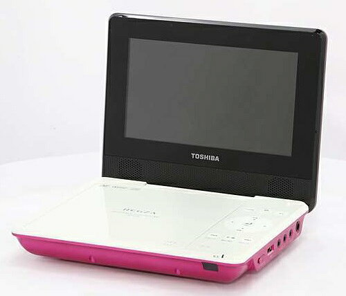 楽天市場】東芝 東芝 ポータブルDVDプレーヤー SD-P77SP ピンク | 価格