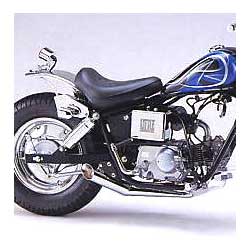 ホンダ ステンレス製ツインスラッシュカットWマフラー/マグナ50