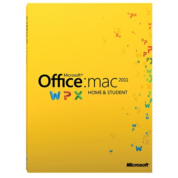 Microsoft OFFICE FOR MAC H&S 2011J ファミリー