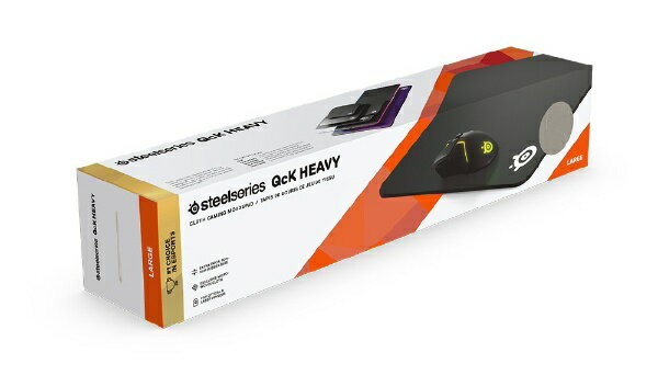 SteelSeries スティールシリーズ マウスパッド QcK heavy 63008