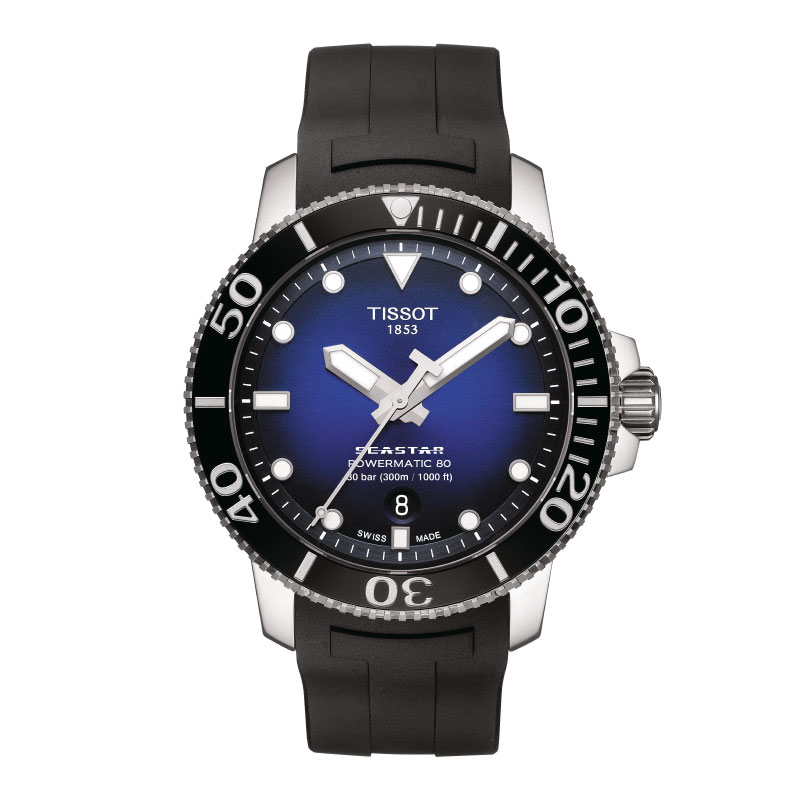 ティソ TISSOT 腕時計 メンズ シースター 1000 オートマティック SEASTAR 1000 POWERMATIC 80 自動巻き T120.407.17.041.00
