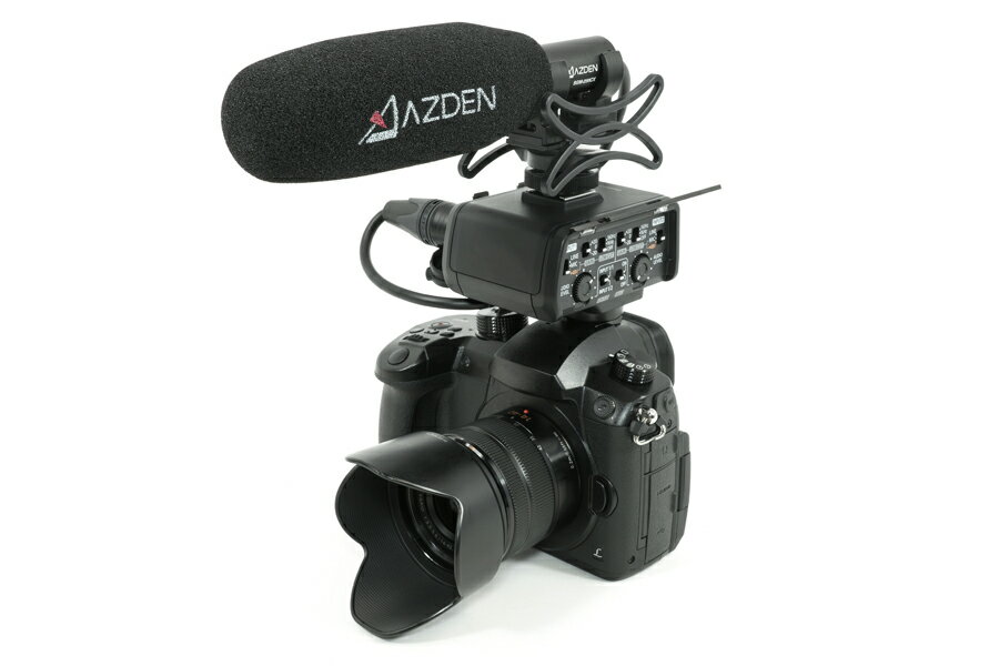 AZDEN プロフェッショナル コンパクト シネママイクロホン SGM-250CX