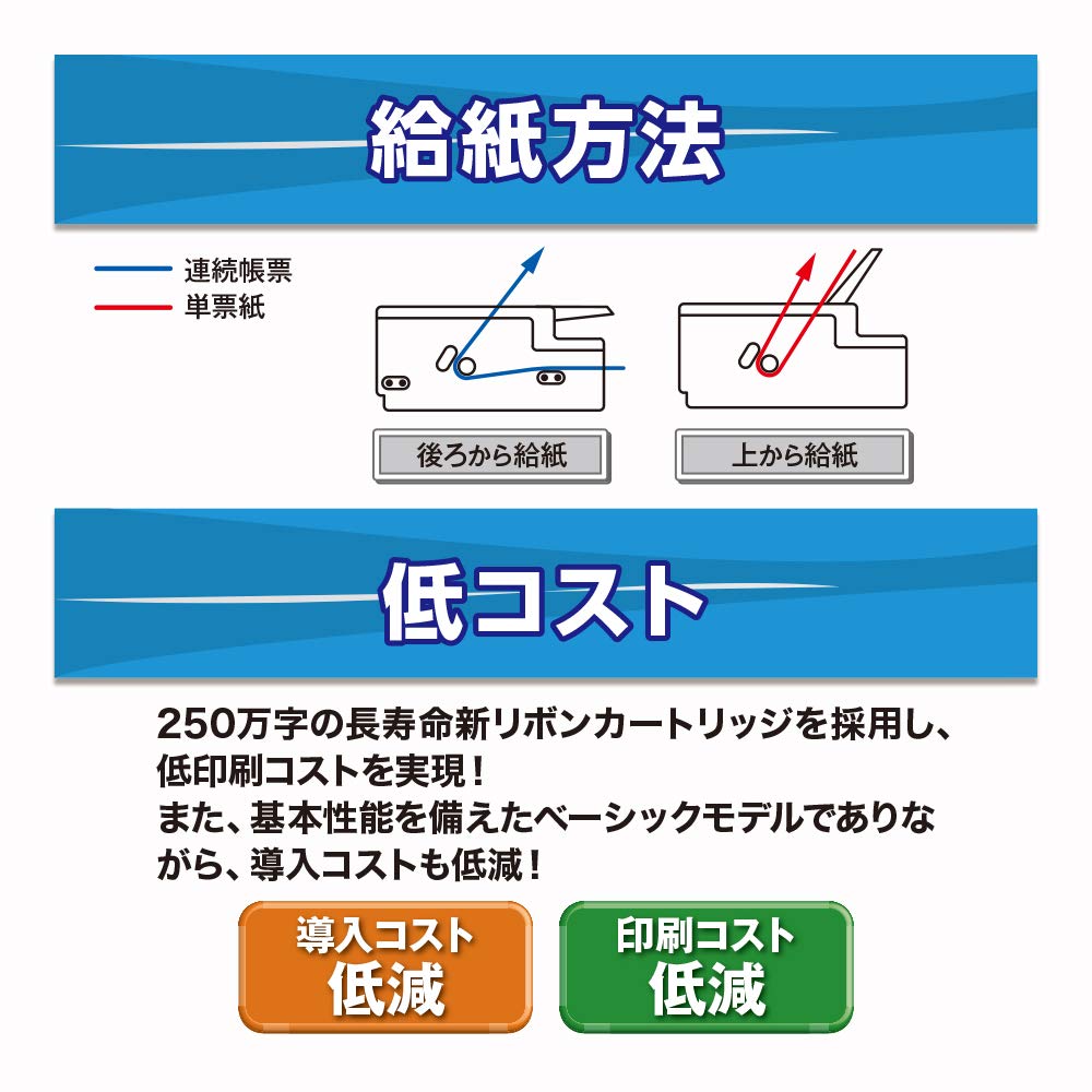 楽天市場】エプソン販売 EPSON ドットインパクトプリンター VP-D500