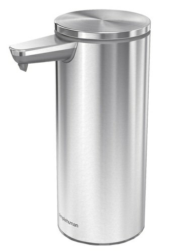 simplehuman シンプルヒューマン 充電式センサーポンプ ブラッシュシルバー ツヤ消しタイプ ST1043