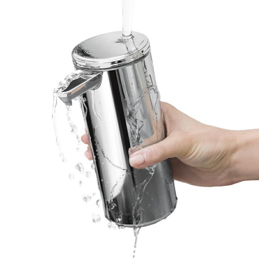 simplehuman シンプルヒューマン 充電式センサーポンプ ブラッシュシルバー ツヤ消しタイプ ST1043