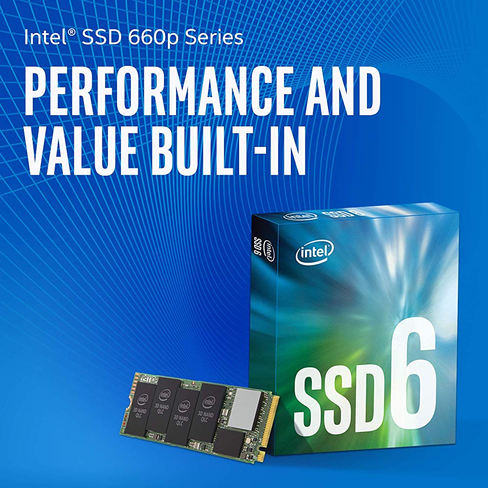 intel 3d nand技術を搭載 インテル rssd660pシリーズ ssdpeknw010t
