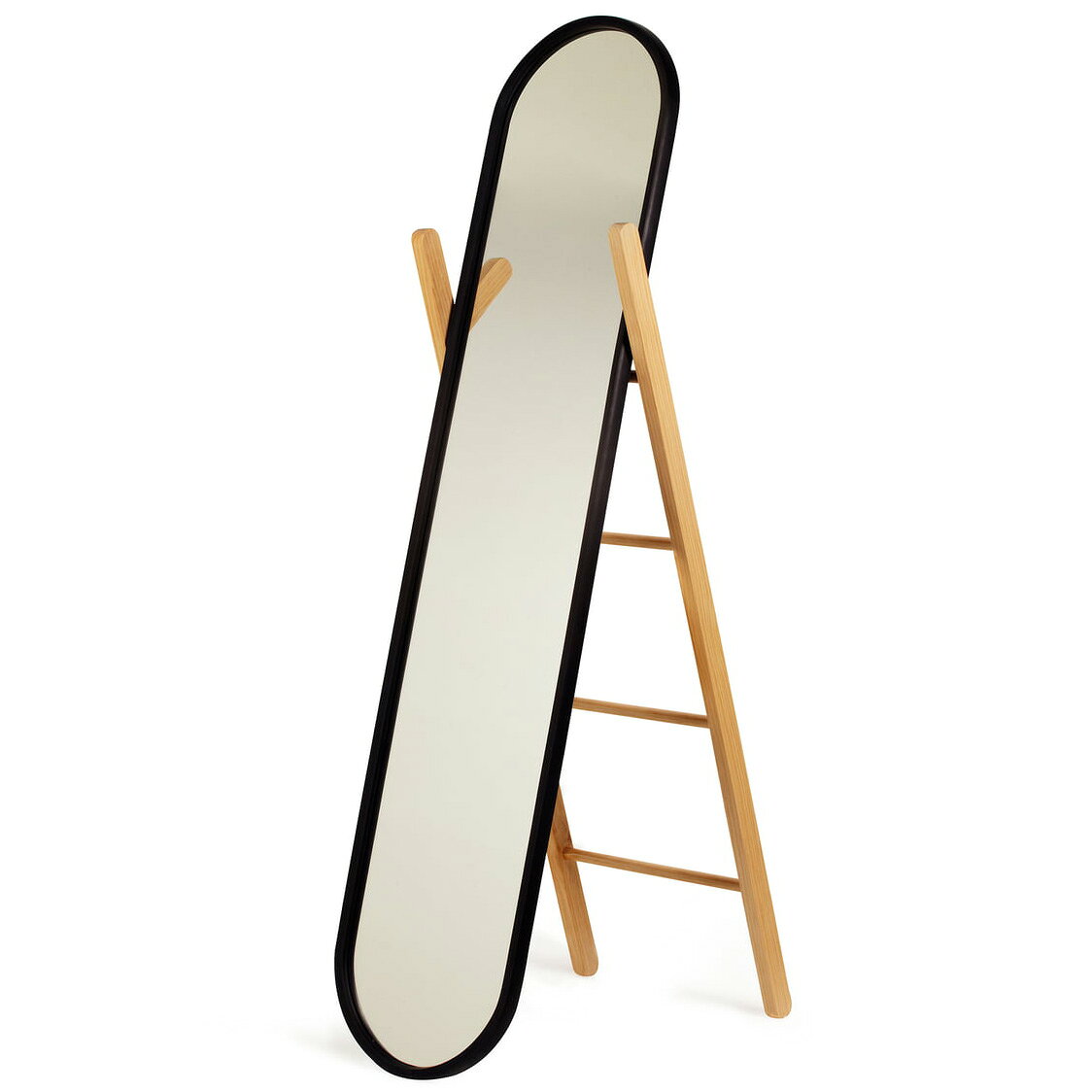 楽天市場】UMBRA｜アンブラ ハブフロアミラーブラック/ナチュラル