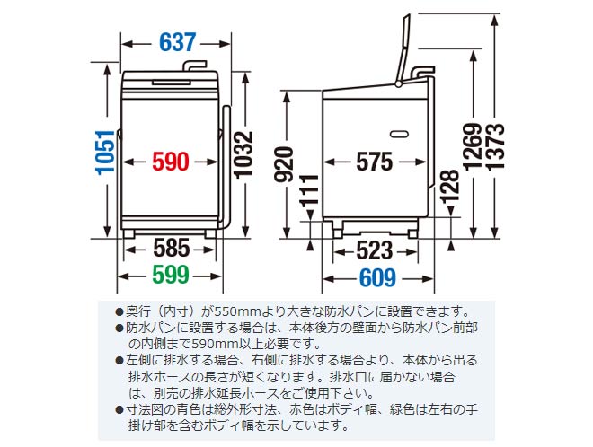 楽天市場】シャープ SHARP 全自動洗濯機 ES-GW11D-S | 価格比較 - 商品