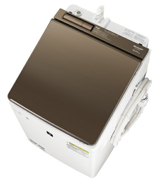楽天市場】シャープ SHARP 縦型洗濯乾燥機 ES-PW10E-T | 価格比較