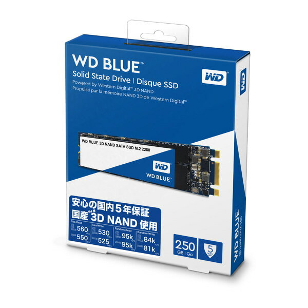 WD Blue 3D NAND SATA SSD WDS500G2B0B
