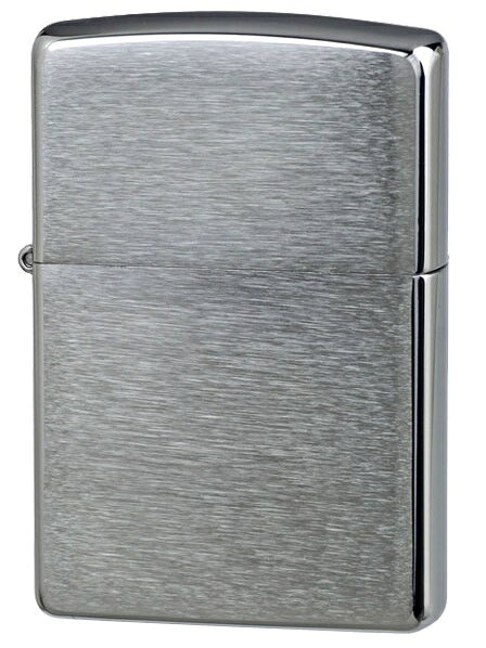 ジッポー ZIPPO Lighter ライター 無地 銀色 スタンダード 定番 クロームサテーナ オイルライター レギュラー/スリム 200FB/205/207/1600/1605/1607喫煙具