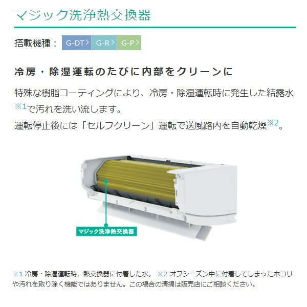 楽天市場】東芝ライフスタイル TOSHIBA 大清快 G-P RAS-G401P(W 