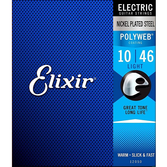 Elixir エリクサー エレキギター弦 POLYWEB Light .010-.046 #12050 _