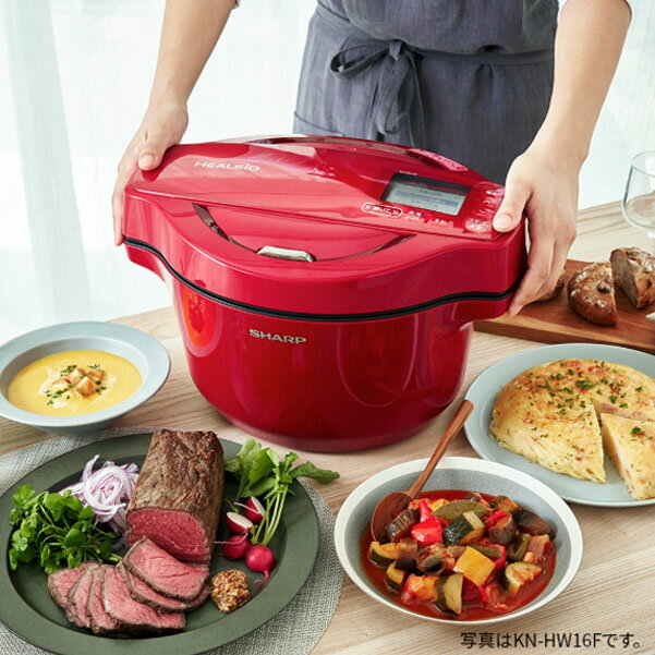 楽天市場】シャープ SHARP ヘルシオ ホットクック 電気無水鍋 1.6L