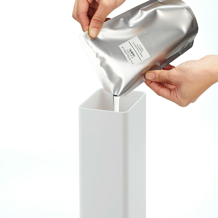 山崎実業 マグネットツーウェイディスペンサー タワー シャンプー ホワイト 4258