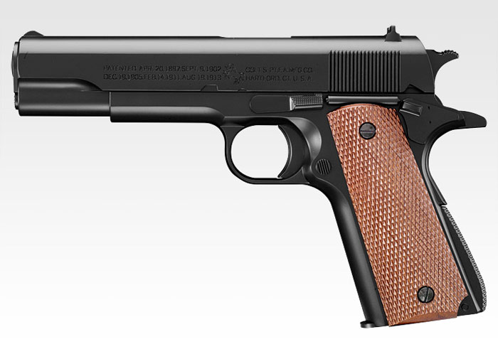 楽天市場】ウエスタン・アームス WA コルト M1911A1〈パール
