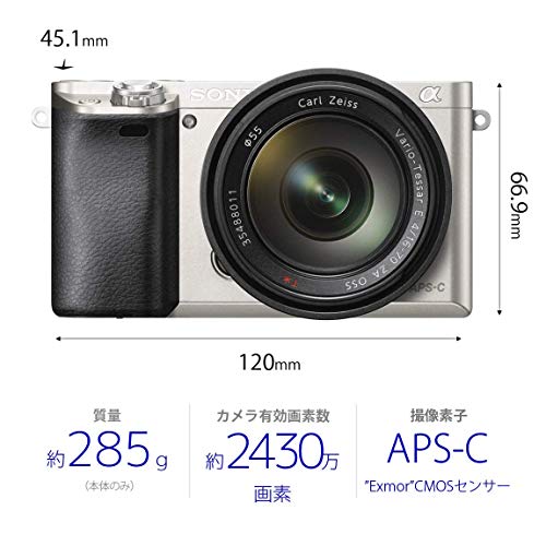 楽天市場】ソニーグループ SONY デジタル一眼カメラ α6000 ミラーレス